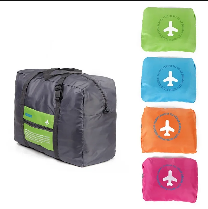 

New Fashion WaterProof Travel Bag Large Capacity Bag Women Nylon Folding Bag Unisex Luggage Travel Handbags