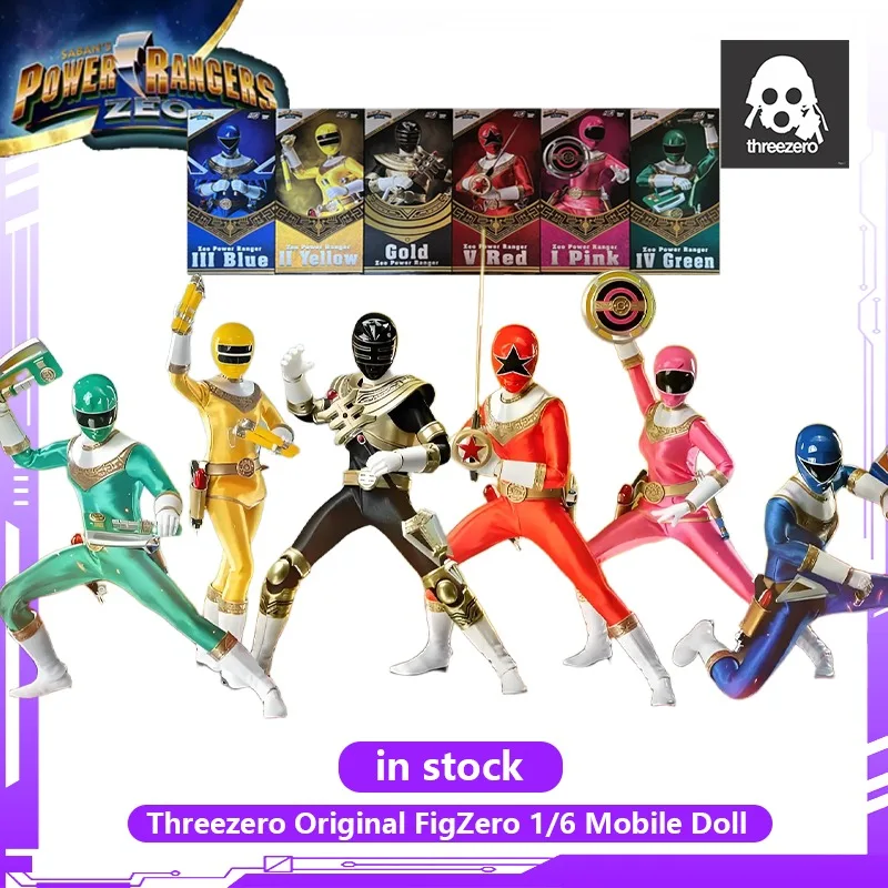 Threezero Original FigZero 1/6 muñeca móvil POWER RANGERS ZEO ...