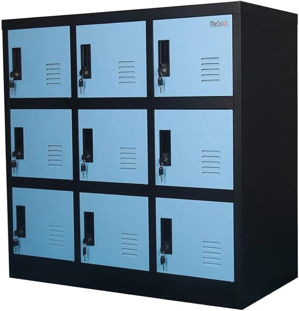 Metal Kids Locker for Girls Bedroom and Playroom Storage for Clothes Bags Toys and Book baby closet