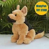 Realistic German Shepherd Dog High Fidelity Anime Cute Plushie Wolfhound Plush Toys Lifelike Animals Simulation Stuffed Doll 1