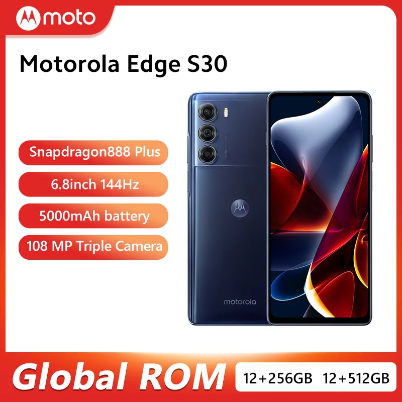 Motorola Moto Edge S30 Celular 5G, ROM Global, Snapdragon 888 Plus ...