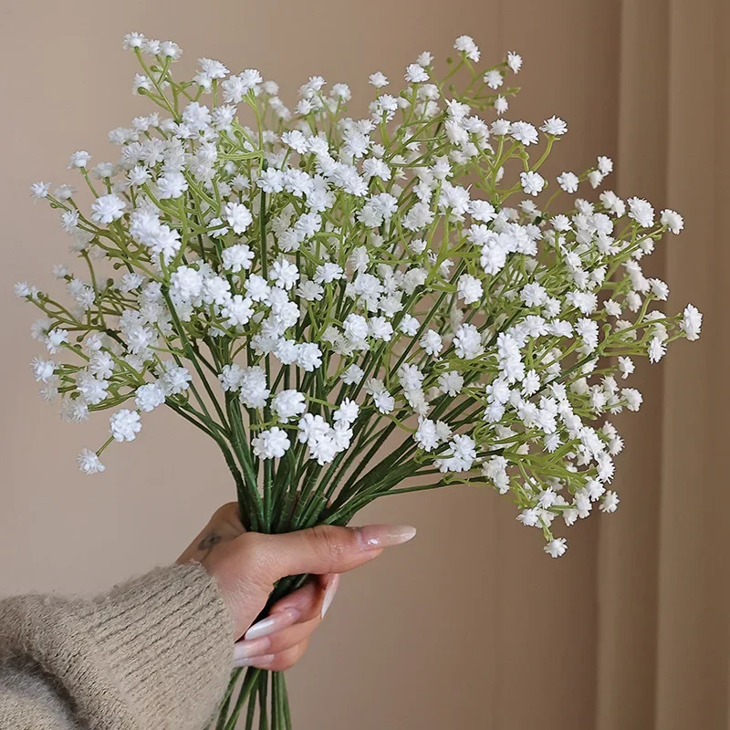 

Artificial Flowers Babies Breath Flowers Fake Gypsophila Plants Flowers for Wedding Home Party Decor