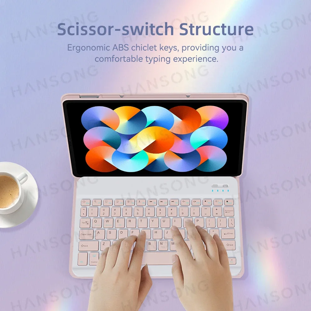 Enhanced Keyboard Case for Xiaomi Tablets - Sleek and Durable Cover for 10.61-11 Inch Tablets