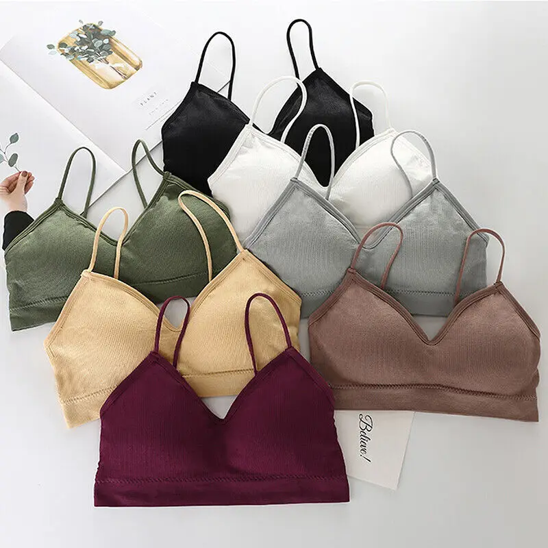 

Women Sports Bra Ladies Comfort Seamless Sport Push Up Bra Fitness Yoga Brassiere Crop Tops
