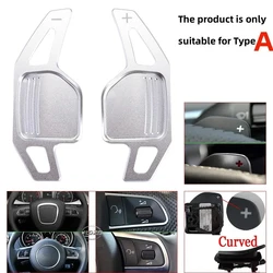 Premium Steering Wheel Paddle Extensions for Audi (Luxury Car Accessories) (For Type A Silver)