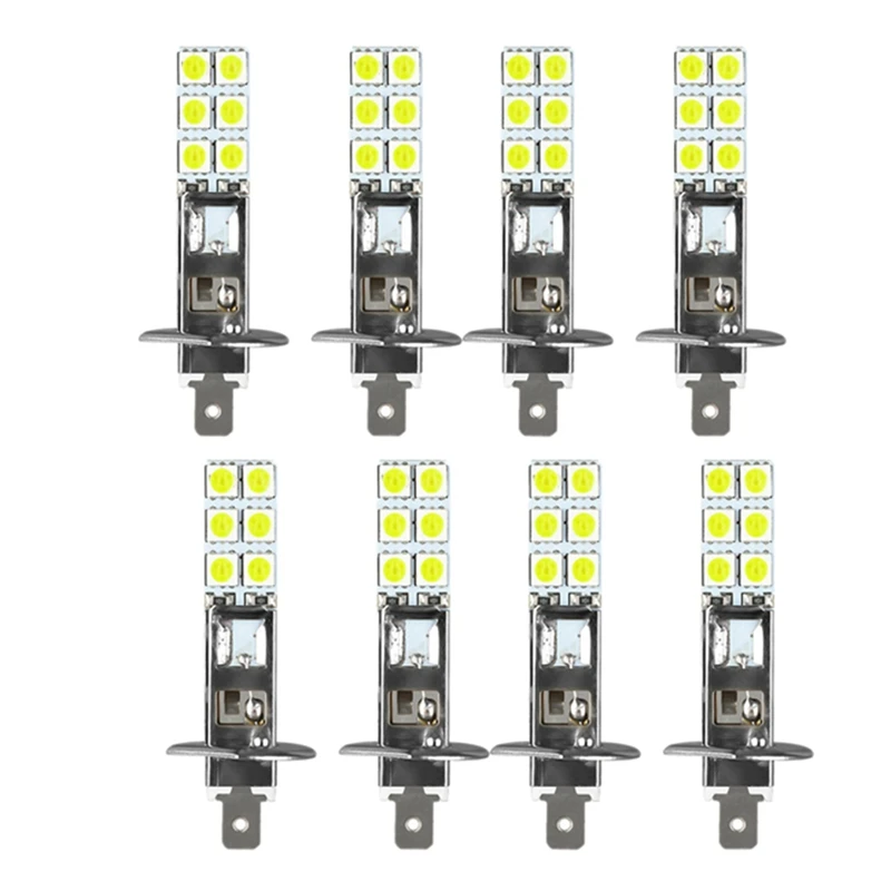 

Fog Lights Aluminum Alloy Fog Lights H1 6000K Super White 80W LED Headlight Bulbs Kit