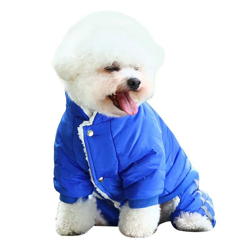 Hot selling dog clothes autumn flush trench coat thickened warm pet dog clothes in stock