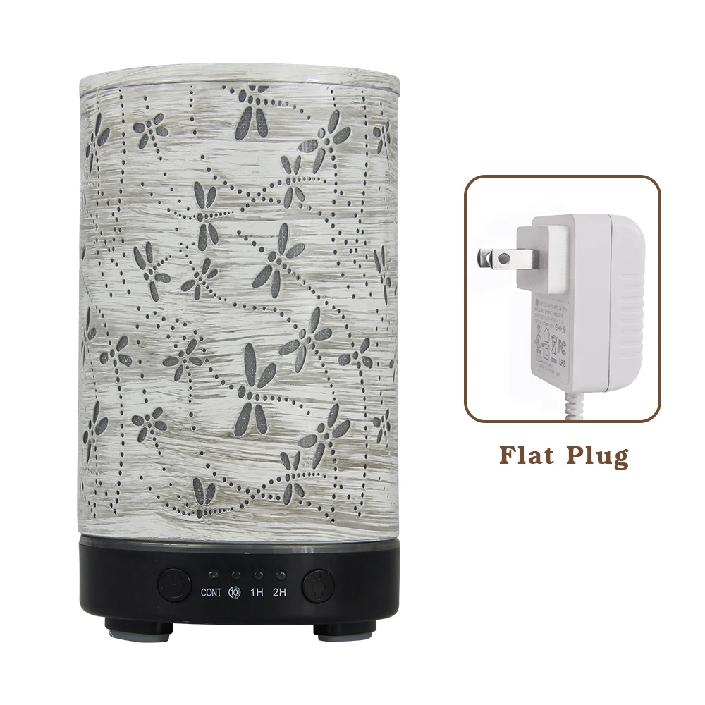Dragonfly Cool Mist Essential Oil Diffuser with Auto Shut-Off, 100ml Capacity