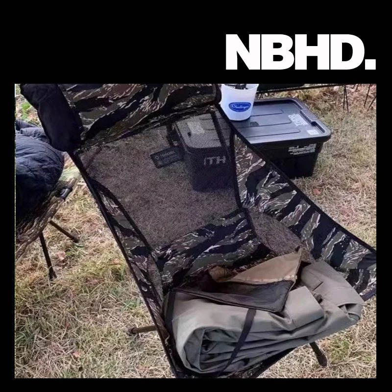 

NBHD outdoor camping moon chair folding portable storage bag home fishing back chair