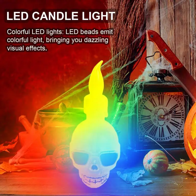 Рисунок 5 - Свечи для Хэллоуина светодиодные огни
