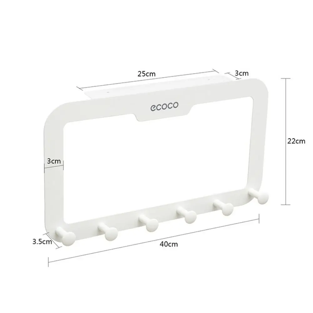 Door Hooks Coat Towel Rack Door Back Rack Kitchen Bathroom Storage No Trace Tools Clothes Hooks