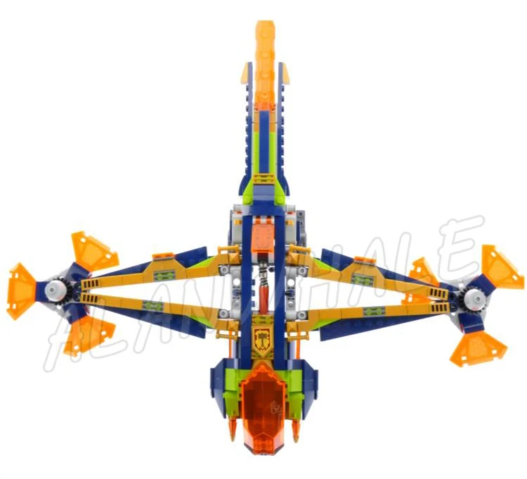Nexoes Knights Aarons X-Ȱ Flyer Raider Dropship  10818   Ʈ 긯, 𵨰 ȣȯ , 588 