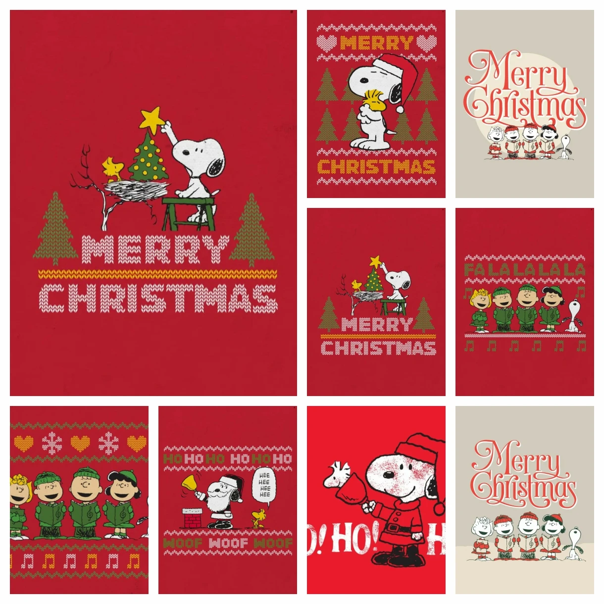 DIY Diamond Art Painting Kits Lovely Cartoon Kawaii Snoopy Christmas Embroidery Mosaic Cross Stitch Home Decor Children's Gift