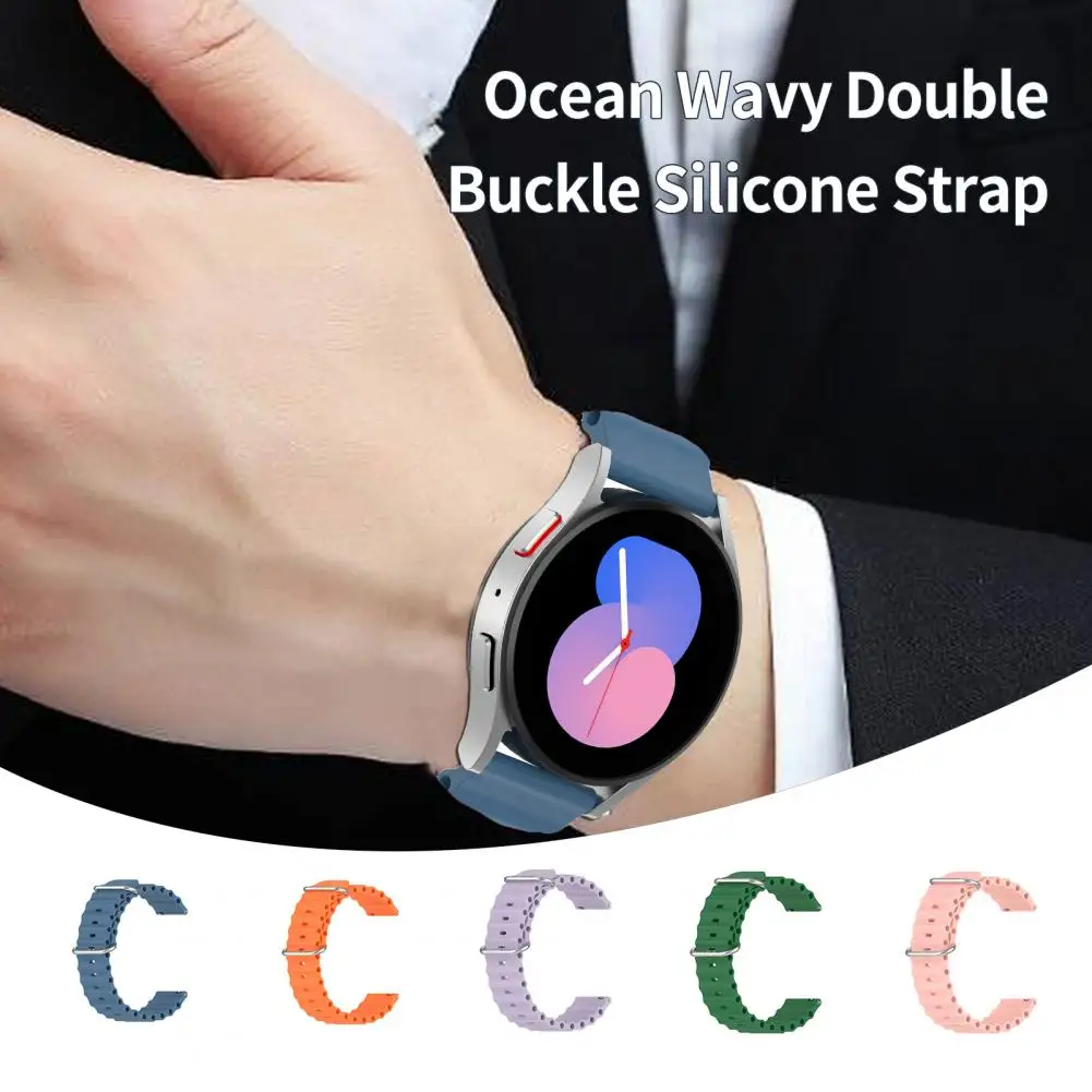 

20mm/22mm Wristwatch Band Adjustable Detachable One-piece Silicone Smart Watch Band For GT Watch Bracelet Smart Watch Correa