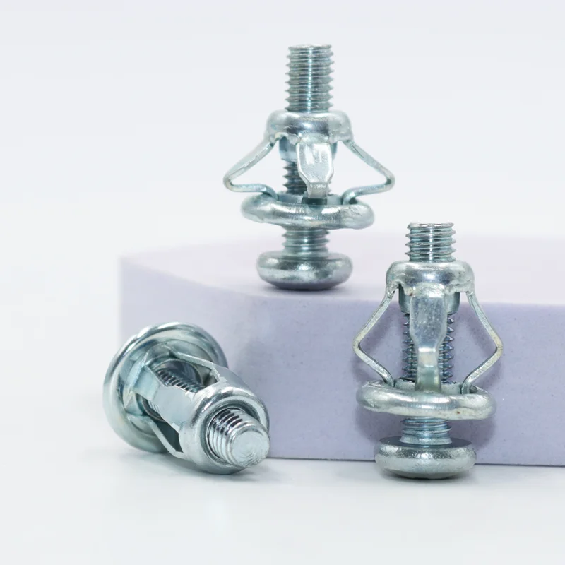 Petal Shape Metal Rivet Nuts Kit M4 M5 M6 Molly Jack Nuts Screws Expansion Bolt Curtain License Plate Panel Clamp Lock Rivetnut