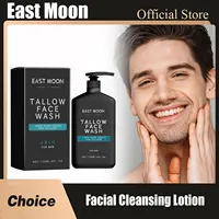 Men Facial Cleanser Lotion Remove Acne Blackhead Prevent Clogged Pores Oil Controll Exfoliator Refreshing Facial Cleaning Cream 1