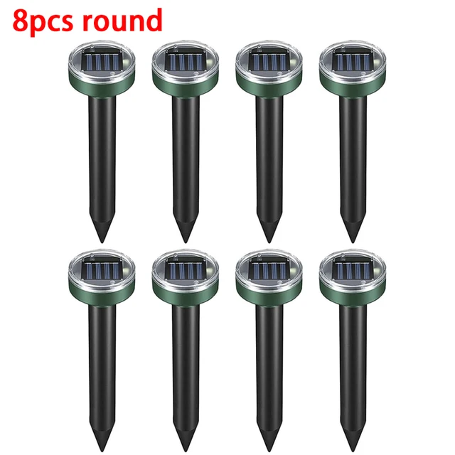 8pcs round