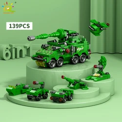 6-in-1 City Rescue Vehicle Building Blocks Set (NO.0-8)