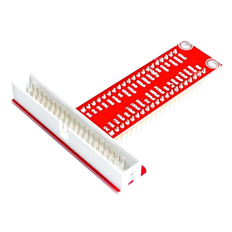 라즈베리 파이 5 GPIO 확장 보드 키트 - 40핀 T형 어댑터 + 20cm 40핀 리본 케이블 파이 2,3,4,5용