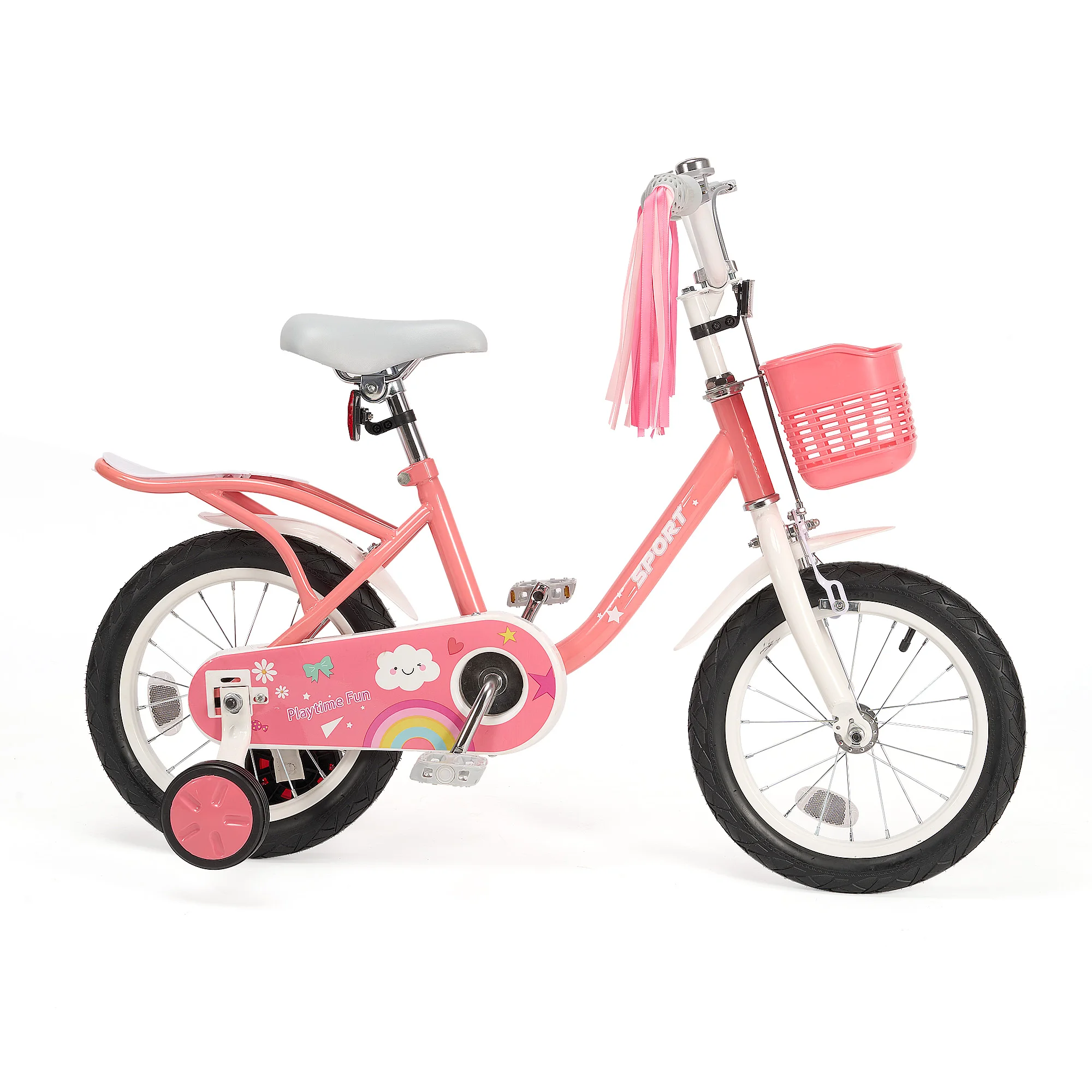 12 Inch Kids Bike for Ages 2-5 Years Old Boys Girls, Kid's Bikes with Training Wheels, Children Bicycle for Kids and Toddler