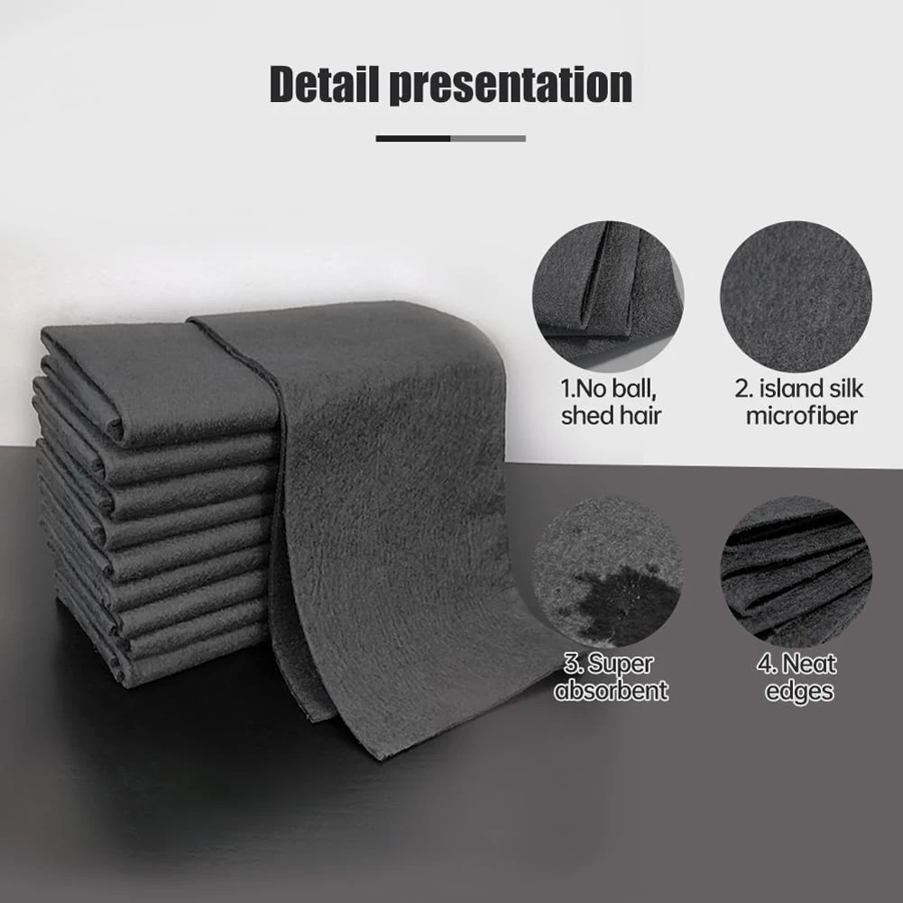 5-15PCS Magic Window Cleaning Cloths Reusable Microfibre Cleaning Cloth Glass Washing Rags Window Glass Wiping Kitchen Towel ﻿ 4