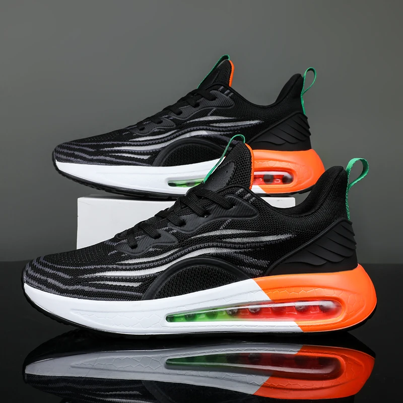 

Fujeak High Quality Casual Breathable Sneakers Outdoor Fashion Trendy Running Shoes Large Size Non-slip Comfortable Men's Shoes