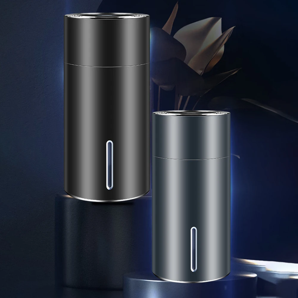 Car Humidifier Rechargeable Intelligent Mute Colorful Ambient Light USB Portable Air Fragrance Diffuser Automatic Timing