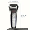 KEMEI Kemei-8512 Men's Grooming Razor, Precision Beard Trimmer, Cordless Electric Rechargeable Shaver 3