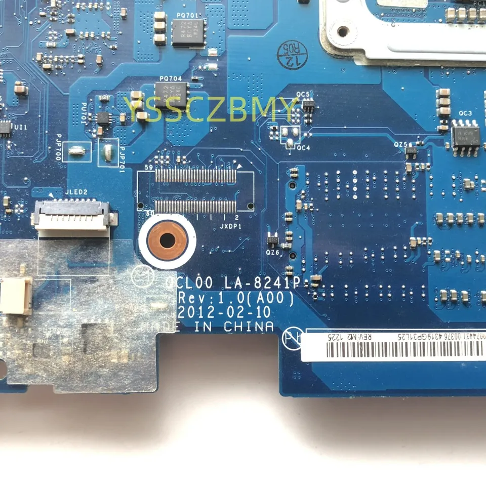 QCL00 LA-8241P For dell Inspiron 15R 5520 7520 Laptop Motherboard