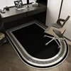 Luxury Computer Chair Mat Study Tables Floor Carpet Non-slip Modern Rugs for Bedroom Home Decoration Hall Doorway Mats alfombras 2