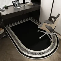 Luxury Computer Chair Mat Study Tables Floor Carpet Non-slip Modern Rugs for Bedroom Home Decoration Hall Doorway Mats alfombras 2