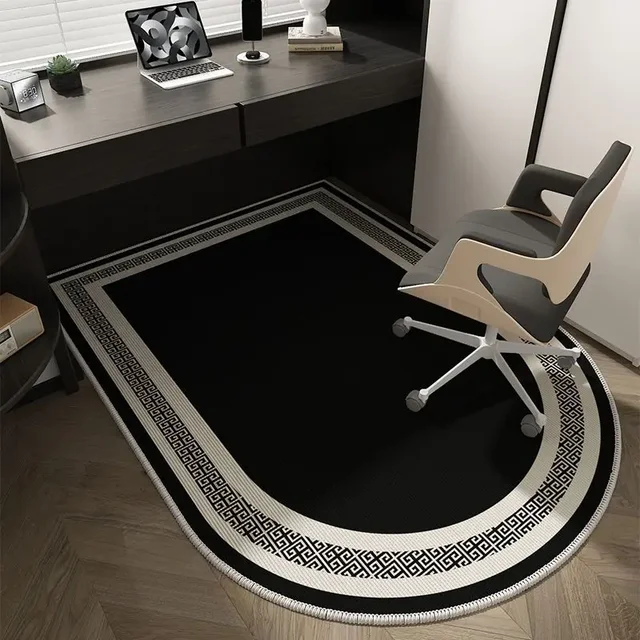 Luxury Computer Chair Mat Study Tables Floor Carpet Non-slip Modern Rugs for Bedroom Home Decoration Hall Doorway Mats alfombras 2