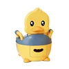 Children's Pot 1-6 Years Old Upgraded Cute Duck Baby Toilet Seat Baby Potty Portable Stool Boys & Girls Safe Trainer Seat WC 3