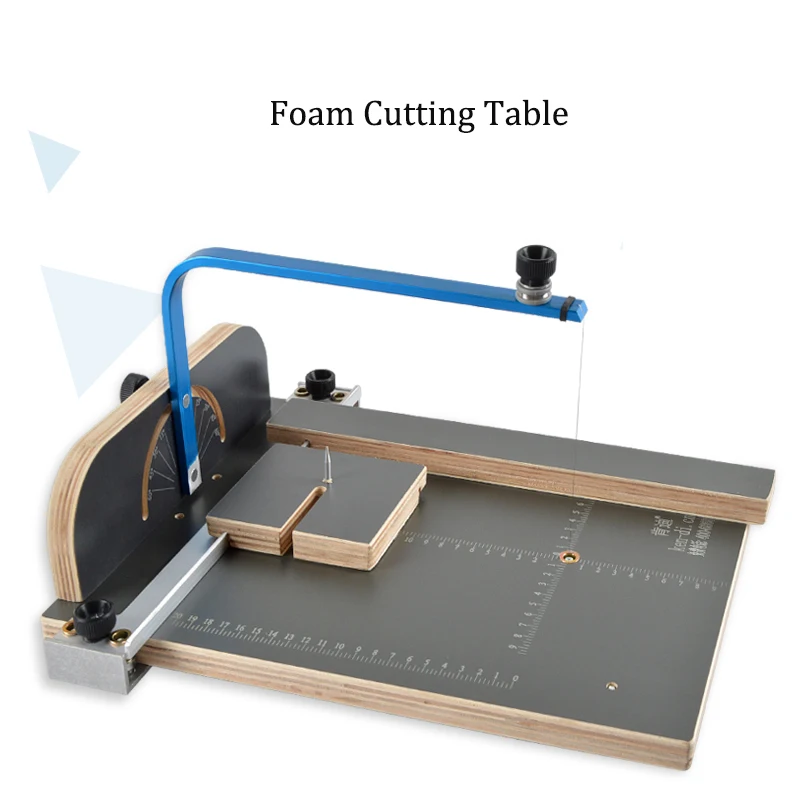 New Transverse Foam Cutting Machine 110V/220V 38*58cm Hot Wire Foam Cutter  Table Foam Slitting Machine Styrofoam Cutter Tool