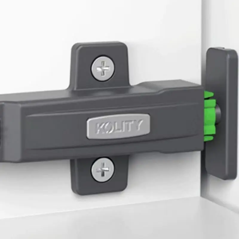Cabinet Touch Latch Heavy Duty Door Rebound Latch Multi-Purpose Self-Locking Bouncer For Cabinet Doors Wardrobe Doors Drawers