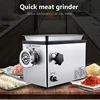 1100W Meat Grinder Large Commercial Multifunction Minced Meat and Bones Stainless Steel Minced Vegetables and Stuffing Chopper 1
