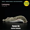 Lamprey Plush Toy High Fidelity Eel Plushie Hagfish Peluche Lifelike Stuffed Animals Simulation Doll Kawai Toy Gifts 1