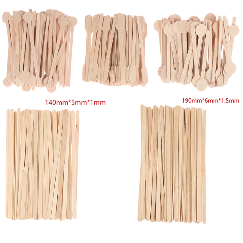 1000pcs New Disposable Stir Sticks Natural Wooden Tea Coffee Stirrers Shop  Cafe Supplies Dinerware Sets Kitchen Products L5 - AliExpress