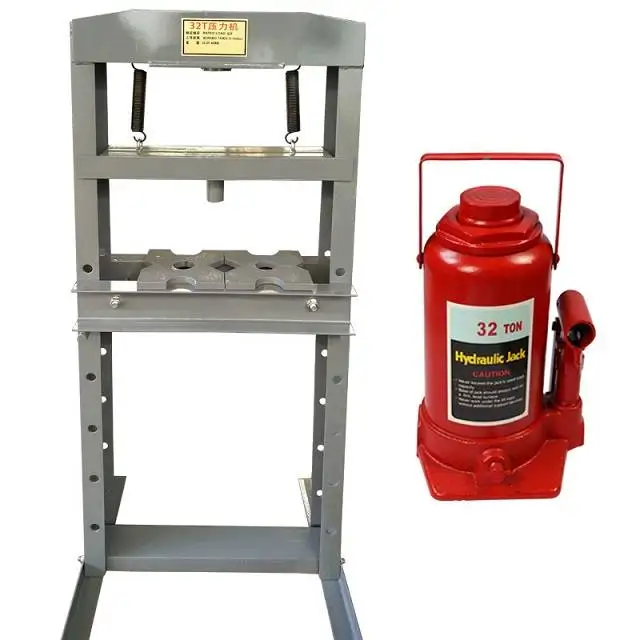 

6 Ton Pneumatic Manual Hydraulic Workshop Press Machine