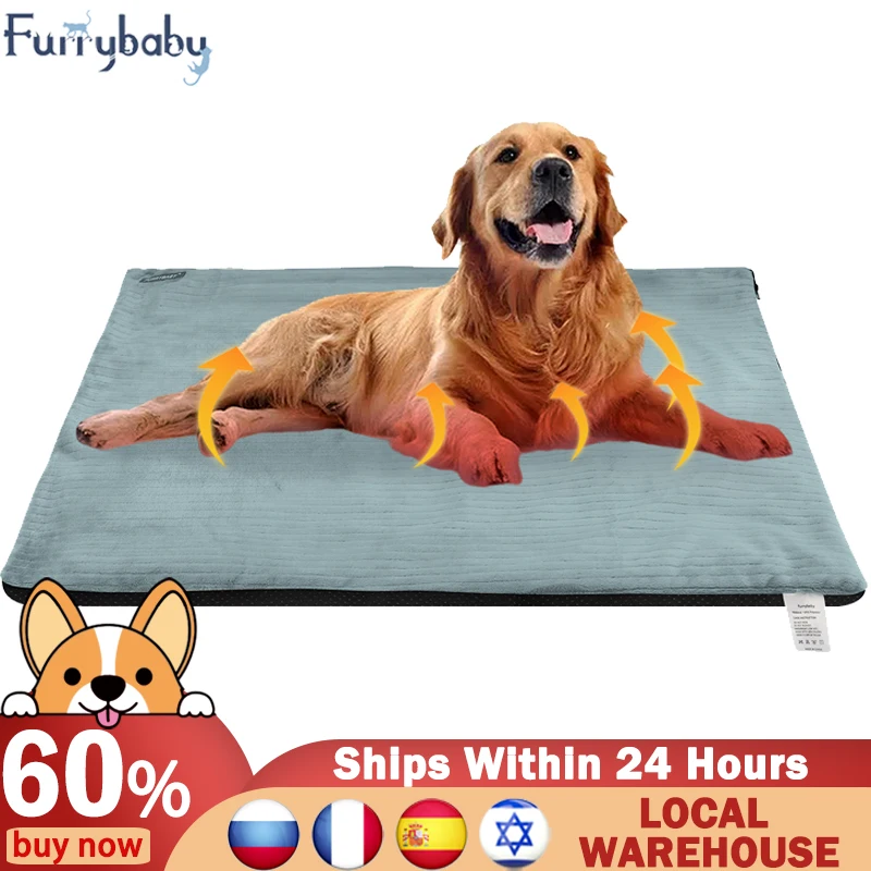 DogSelfHeatingBedMatCatBedsforSmallMediumLargeDogsRemovable