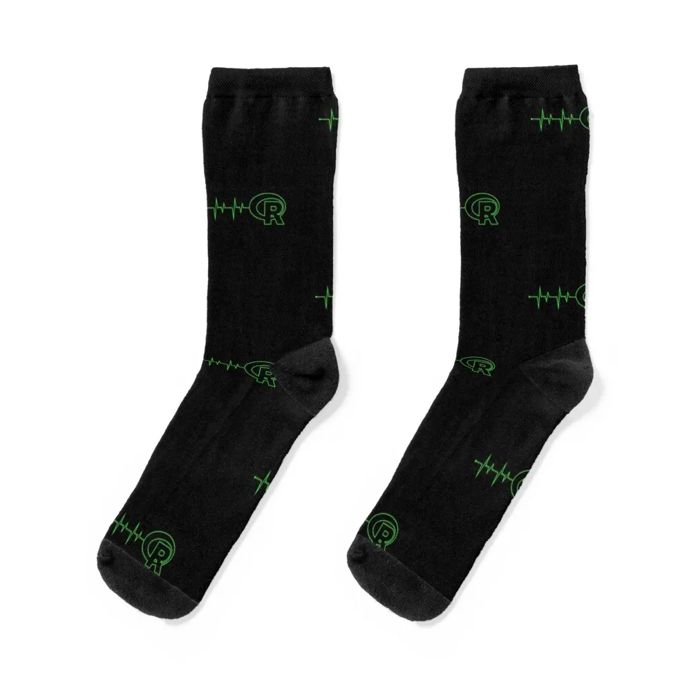 

R Heartbeat Line EKG - Data Analysis Science R Programming Socks kawaii summer Thermal man winter Women's Socks Men's