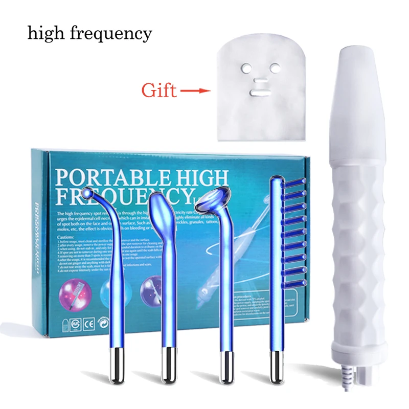 High Frequency Facial Machine Argon Neon Gas Comprehensive Acne Remover inflammation Face Remove
