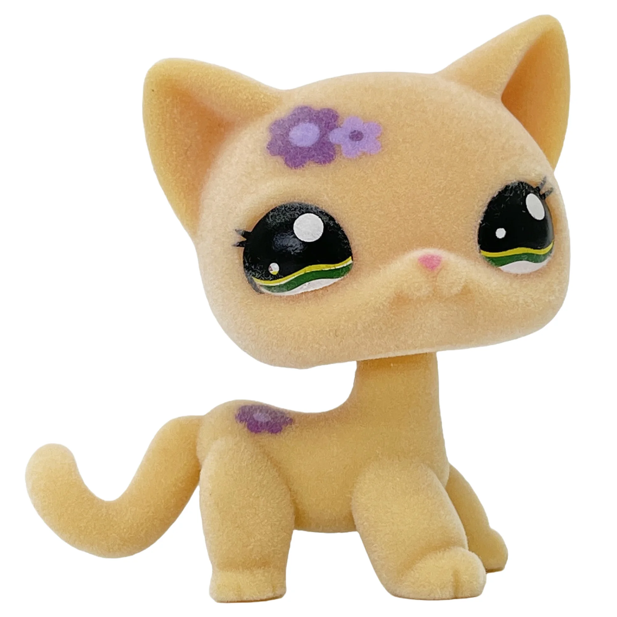 Flocked Custom Pet Toy Stand: Short Hair Cat & Dog Bobblehead Collection