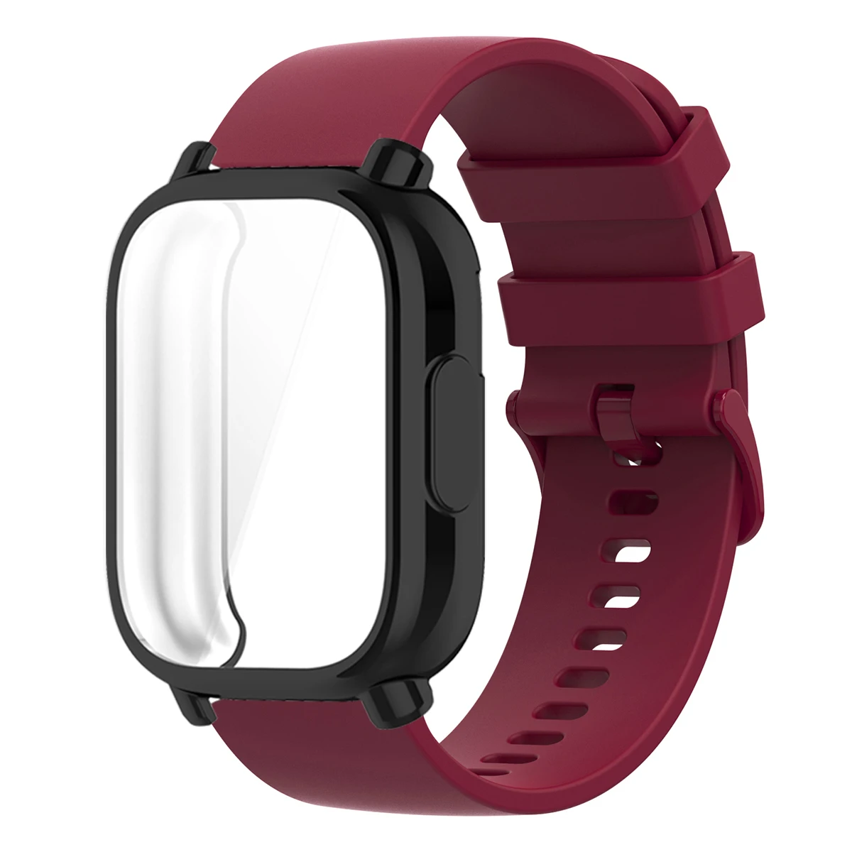 Silicone Strap with Protective Case