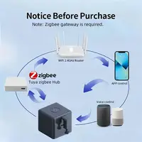 New Zigbee Smart Fingerbot Plus Switch Button Pusher Touch Arms Fingerbot Tuya Smart Life Control Work with Alexa Google Alice - Image 4