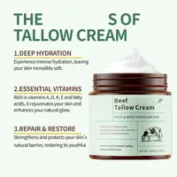 Crème hydratante au miel de Tallow de boeuf, 120g, éclaircissante, rajeunissement, nourrissante, hydratante, réparation des rougeurs, cosmétiques pour femmes 4