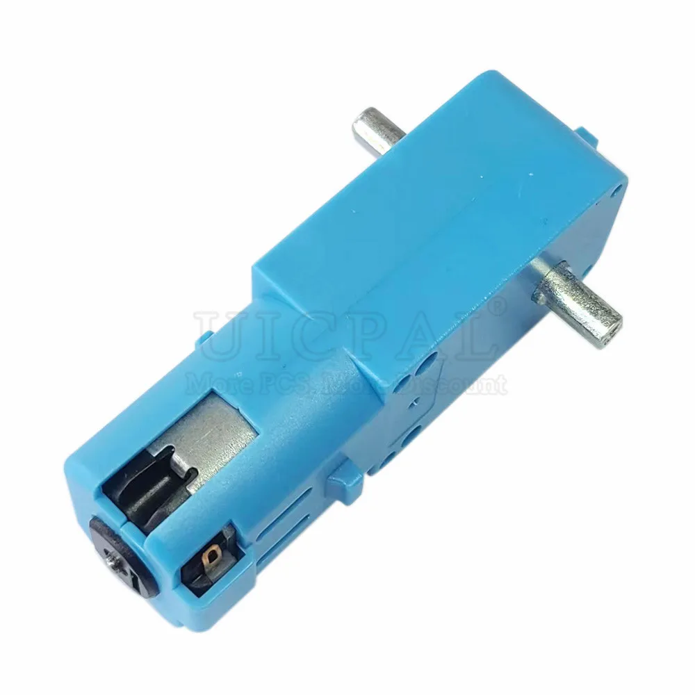 1:90 TT Motor Voll Metall Doppel Welle Getriebe DC 3V-6V DIY Ausgerichtet Modul Verringerung Motoren für intelligente Auto Roboter Ausgang 110RPM