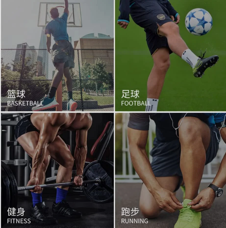 1 Pair Football Compression Calf Sleeves Sports Leg Warmers Elastic Sweat Absorption Shin Support Socks