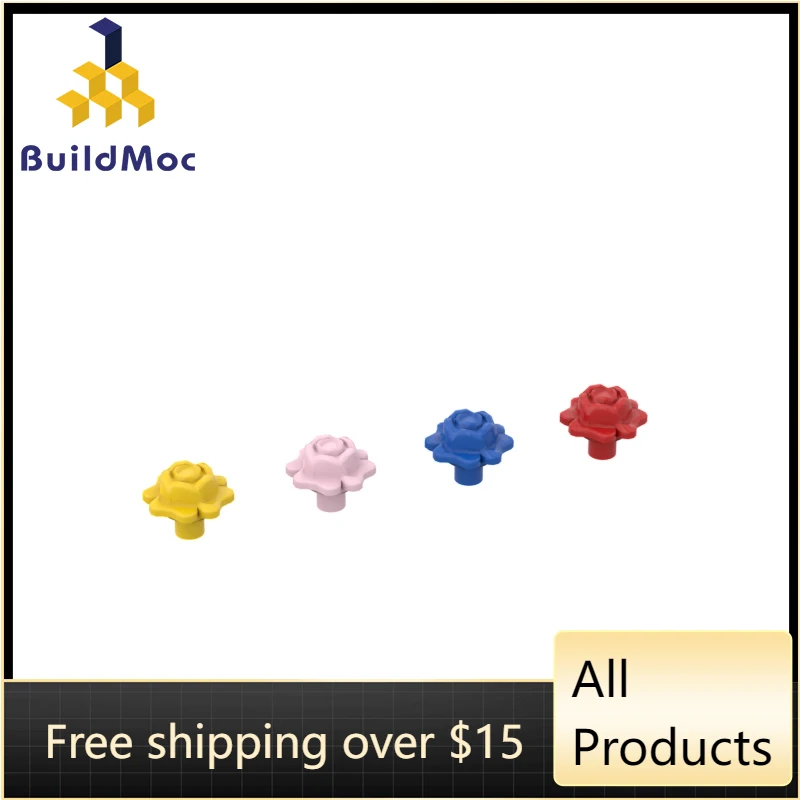 10Pcs High-Tech Assemblare Particelle 95829 Rosa Con Pin Brick Building Blocks Kit Parte Sostituibile Giocattolo Per Bambini