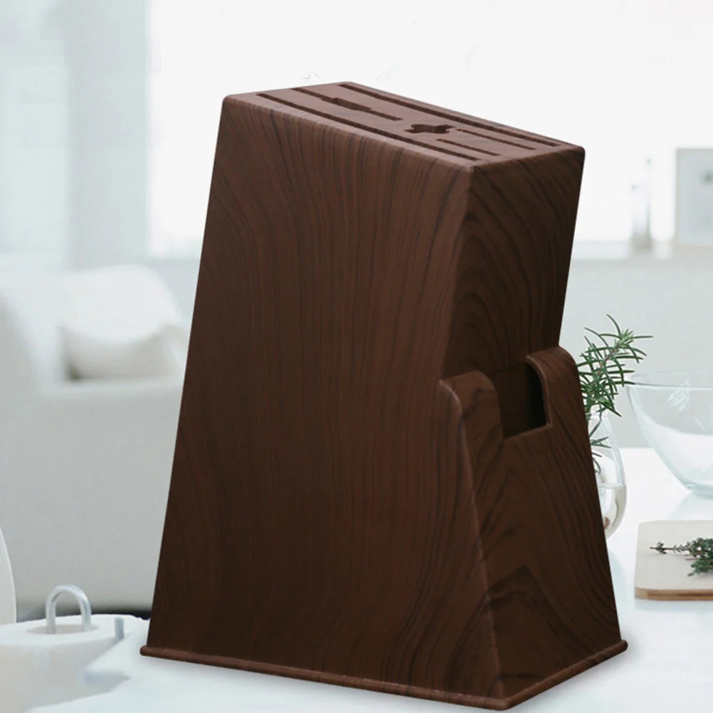 

Knife Holder Desktop Storage Shelf Home Kitchen Rack Container Cutting Tool